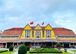 ảnh chụp màn hình cách vẽ nhà ga đà lạt đơn giản