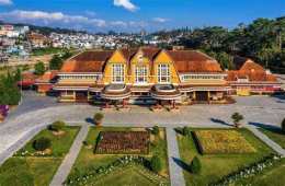 ảnh chụp màn hình check-in ga đà lạt