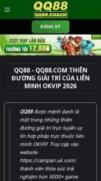 ảnh chụp màn hình đá gà qq88