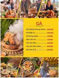 ảnh chụp màn hình gà bay đà lạt menu
