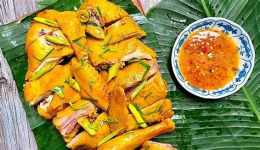 ảnh chụp màn hình gà ủ muối da giòn