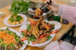 ảnh chụp màn hình lẩu gà lá é đà lạt nóng hổi