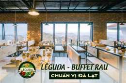 ảnh chụp màn hình léguda buffet rau đà lạt - nhà ga cáp treo