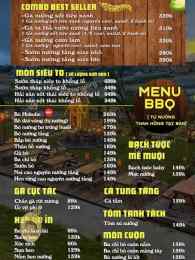 ảnh chụp màn hình menu gà túk túk đà lạt