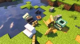 ảnh chụp màn hình minecraft mod đá gà