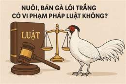 ảnh chụp màn hình nuôi gà đã có phạm luật