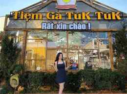 ảnh chụp màn hình quán gà túk túk đà lạt