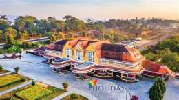 ảnh chụp màn hình vé tham quan ga xe lửa đà lạt