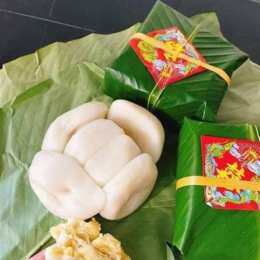 bánh dày quán gánh