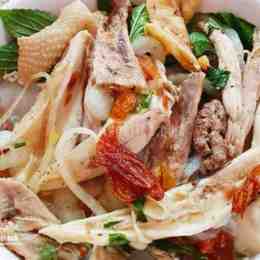bánh ướt lòng gà đà lạt quán