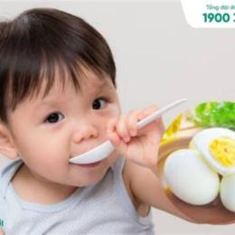 bé 7 tháng đã ăn được trứng gà chưa