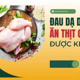 bị đau dạ dày có ăn được thịt gà không