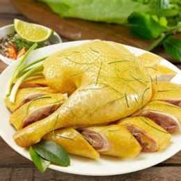 cách luộc gà đã chặt