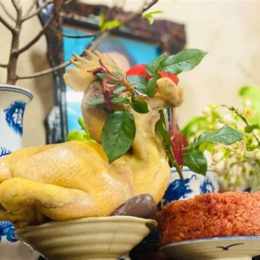 cách luộc gà k nứt da