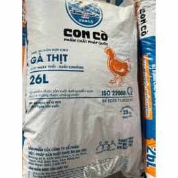 cám thịt bò cho gà đá