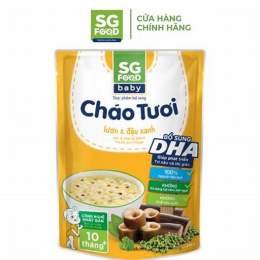 cháo đậu xanh gạo lứt