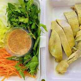 cháo gà cà rốt ăn dặm