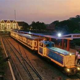 chụp ảnh ga tàu đà lạt