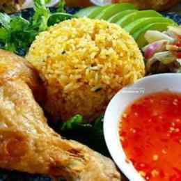 cơm da gà chiên giòn gò vấp