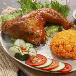 cơm gà da dòn