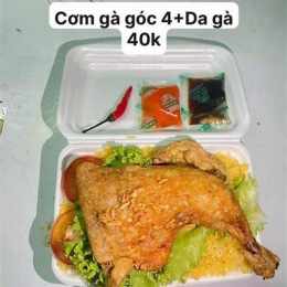 cơm gà xối mỡ đà nẵng