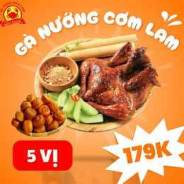 cơm lam gà nướng tây nguyên đà lạt