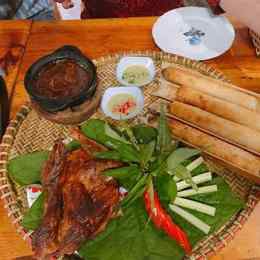 com lam gà nướng thảo nguyên đà lạt