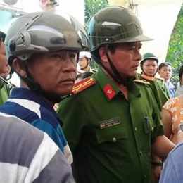 công an bắt đá gà bắn chết người