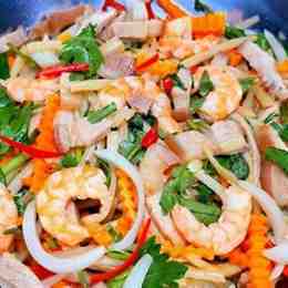 đá gà bò tôm ngon