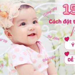đặt tên con gái sinh năm 2016