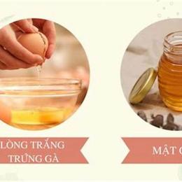 dưỡng da bằng trứng gà mật ong