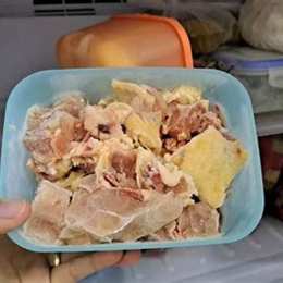gà để ngăn đá được bao lâu