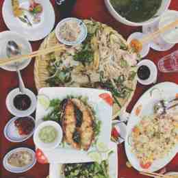gà lên mâm ở đà nẵng