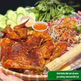 gà nướng cơm lam bếp lửa hồng đà lạt