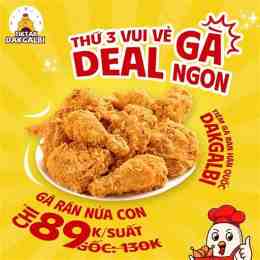 gà rán dầu mỡ nhiều