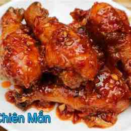 gà tây chiên mắm tỏi đậm đà ngon cơm