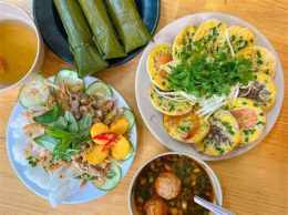giao diện app bánh căn, bánh ướt lòng gà đà lạt
