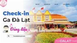 giao diện app check-in ga đà lạt