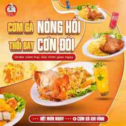giao diện app cơm gà vĩnh lợi đà lạt