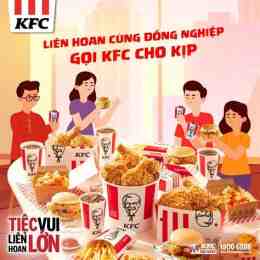 giao diện app da gà chiên giòn kfc