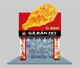 giao diện app gà rán dạ nam quận 8