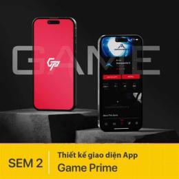 giao diện app game ga da