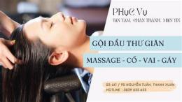 giao diện app gội đầu dưỡng sinh massage cổ vai gáy