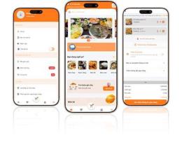 giao diện app ho ăn da gà