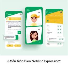 giao diện app học sinh cấp 2 bây giờ đã địt nhau như gà rồi