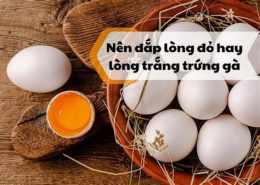 giao diện app lòng đỏ trứng gà dưỡng da