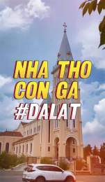 giao diện app nhà thờ con gà đà lạt mặt tiền