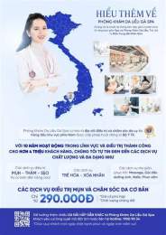 giao diện app phòng khám da liễu gà spa
