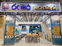 giao diện app quán chân gà nhỏ ở đà nẵng
