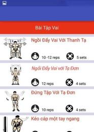 giao diện app tập thể lực cho gà đá